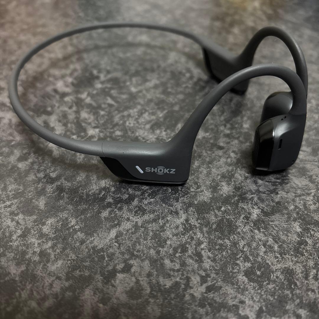 SHOKZ Open Run Pro2 骨伝導イヤホン グレー