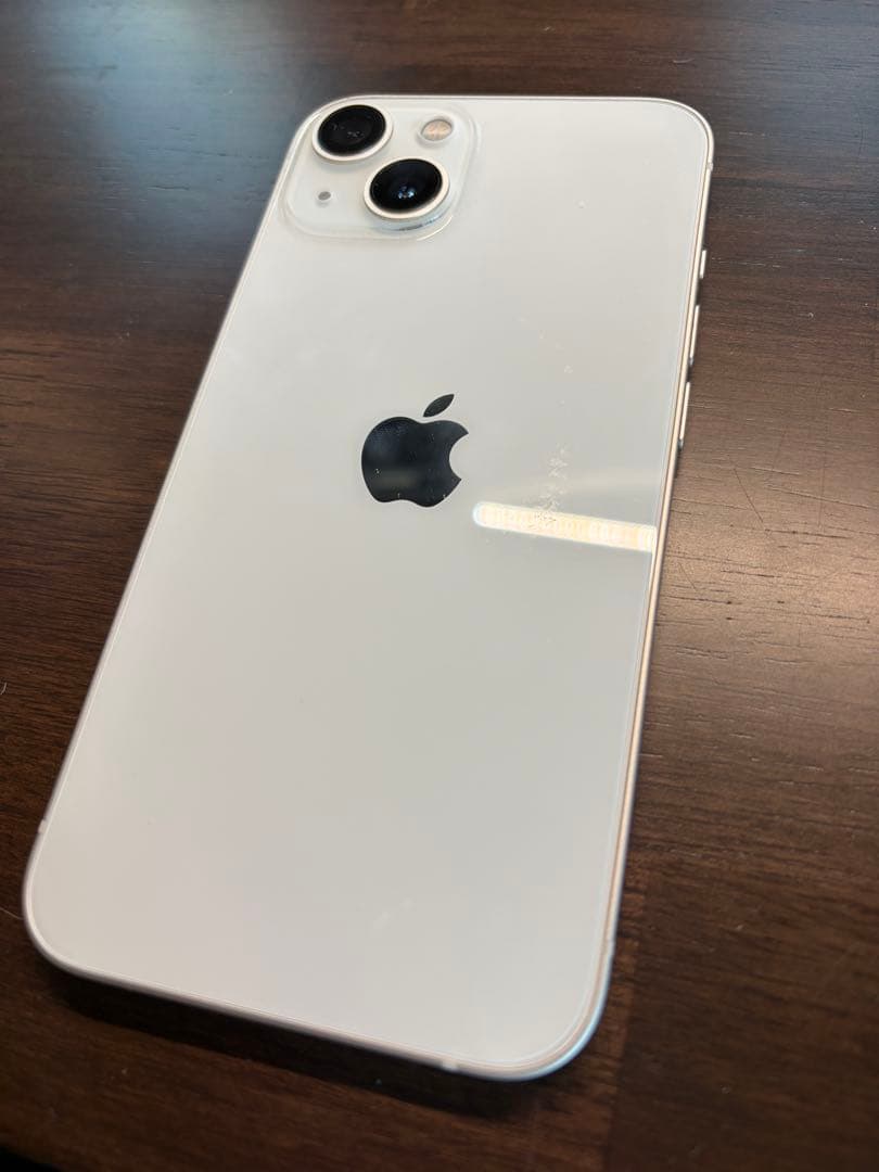 【新品同様/バッテリー97%】iPhone 13 スターライト SIMフリー