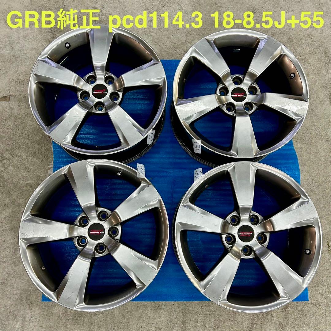 スバル純正 GRB 18インチホイール 中古