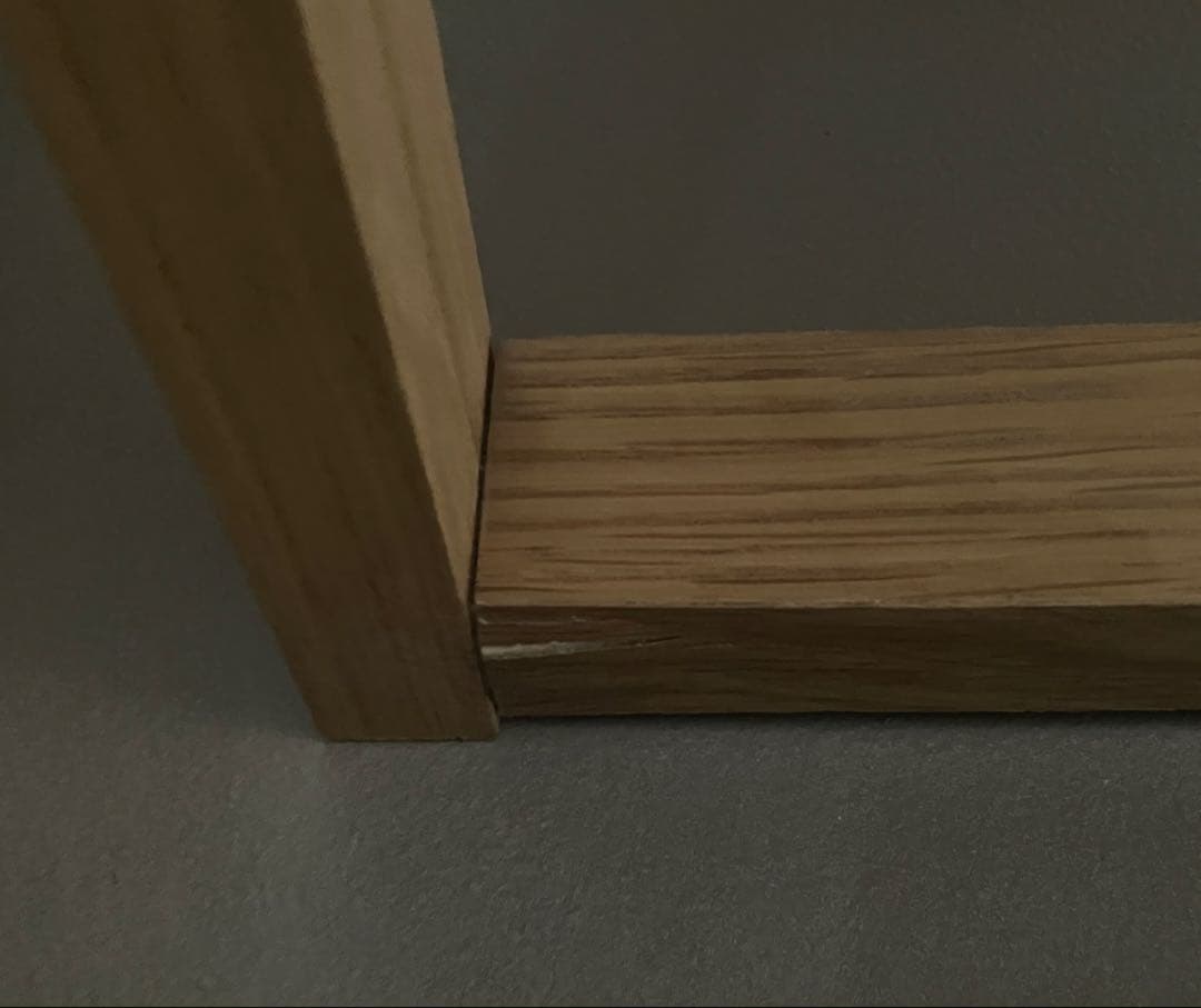 廃盤品　無印良品　オーク材コートハンガー