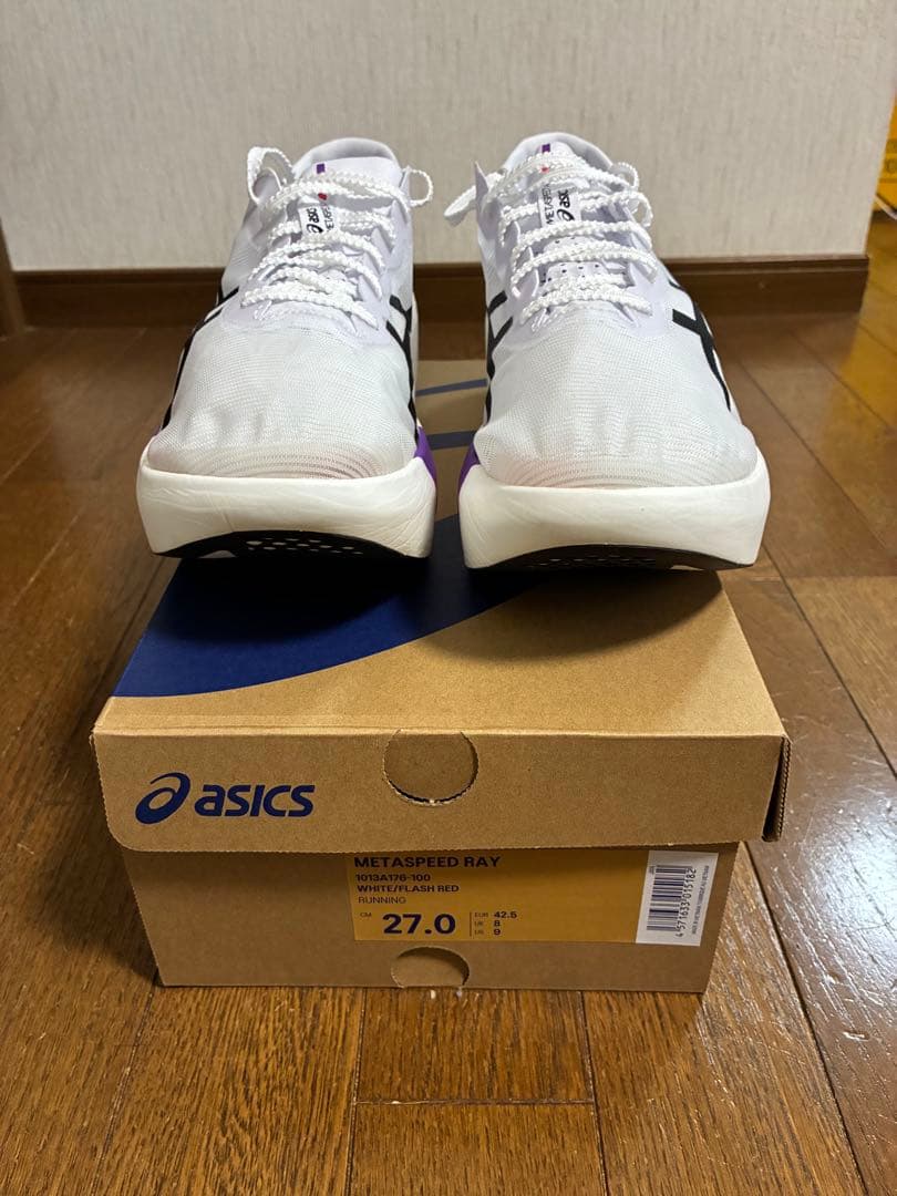 asics メタスピードレイ　27.0cm