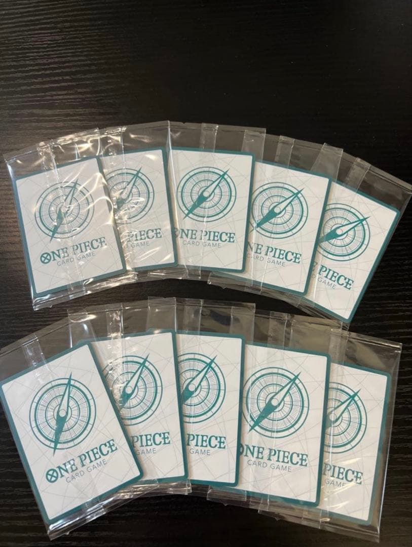 ワンピースカード　ドンカード　エース　ルフィ　サボ　英語　10枚セット　未開封