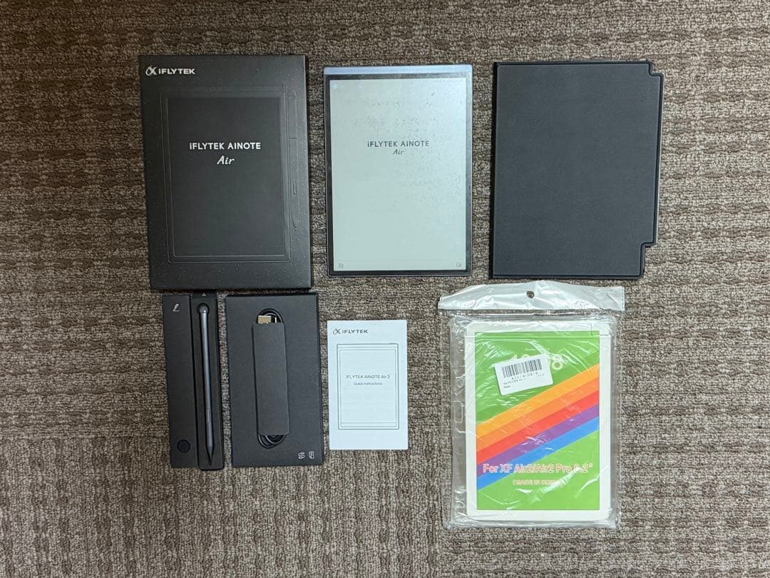 【保護ケース、フィルム付】iFLYTEK AINOTE Air2 値下げ交渉あり