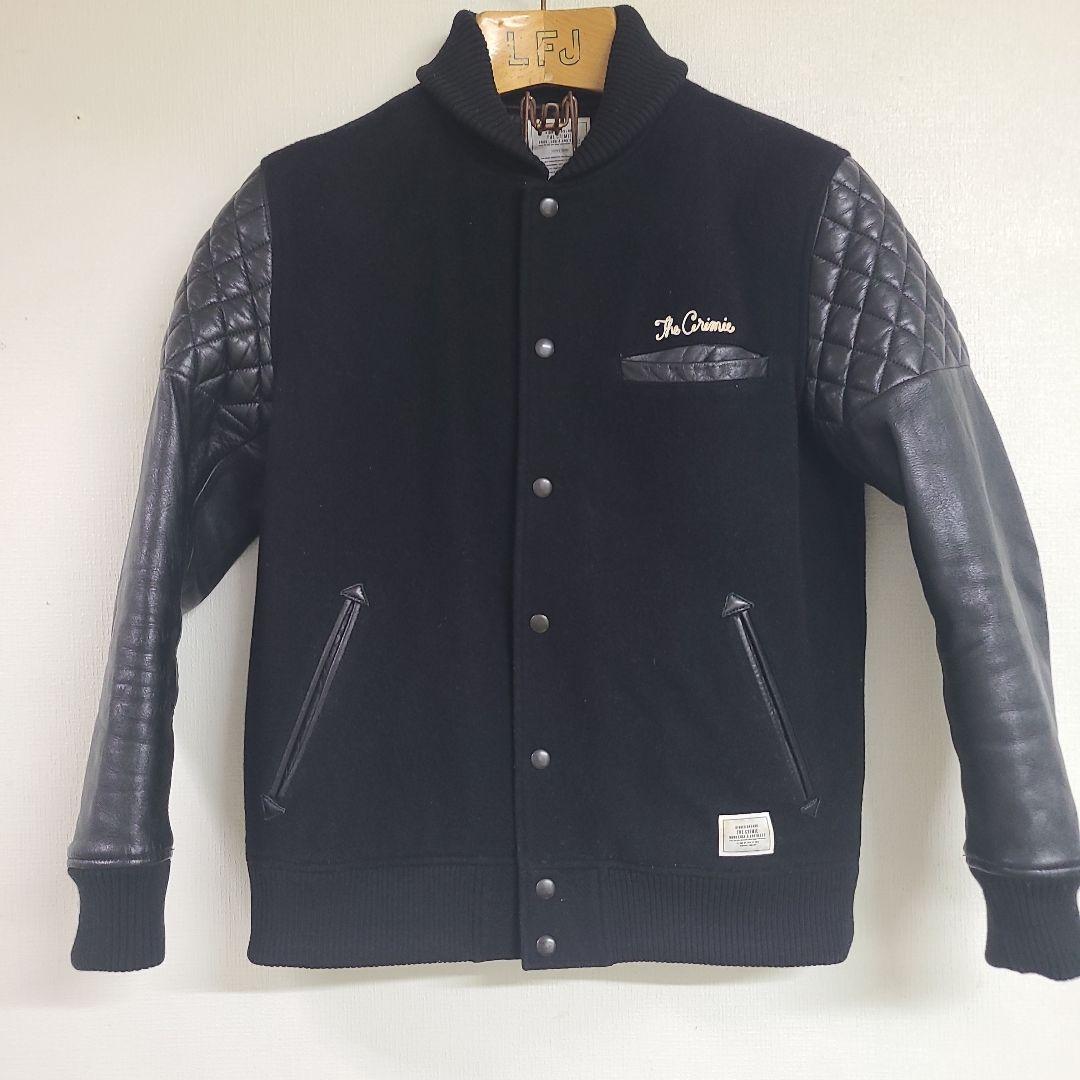 The crime クライミー スタジャン ファラオジャケット L 黒