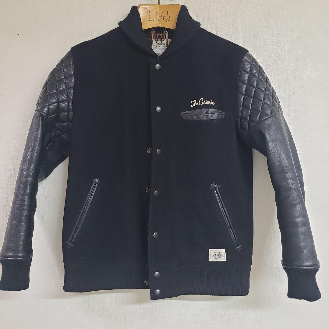 The crime クライミー スタジャン ファラオジャケット L 黒