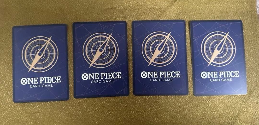 ワンピースカード ボルサリーノ SR 4枚セット