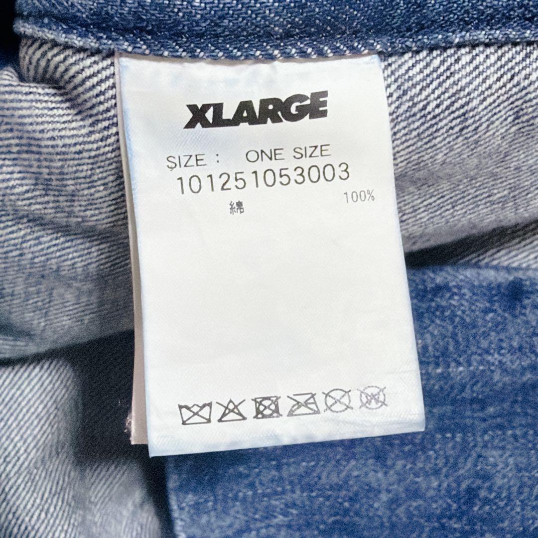 完売品✨XLARGE × Blu Boy ショルダーバッグ コラボ デニム 刺繍