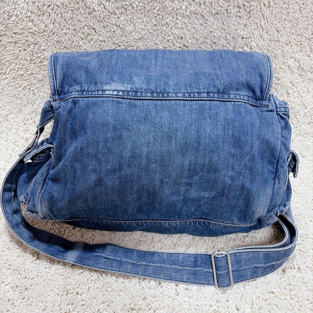 完売品✨XLARGE × Blu Boy ショルダーバッグ コラボ デニム 刺繍