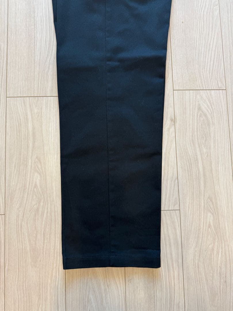 ワコマリア ディッキーズ L 24FW ブラック PLEATED TROUSER