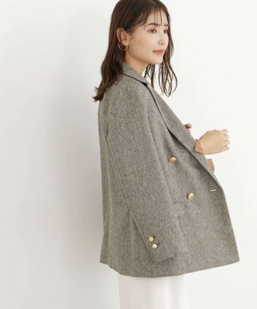 【Oggi掲載】ツィーディーダブルジャケット