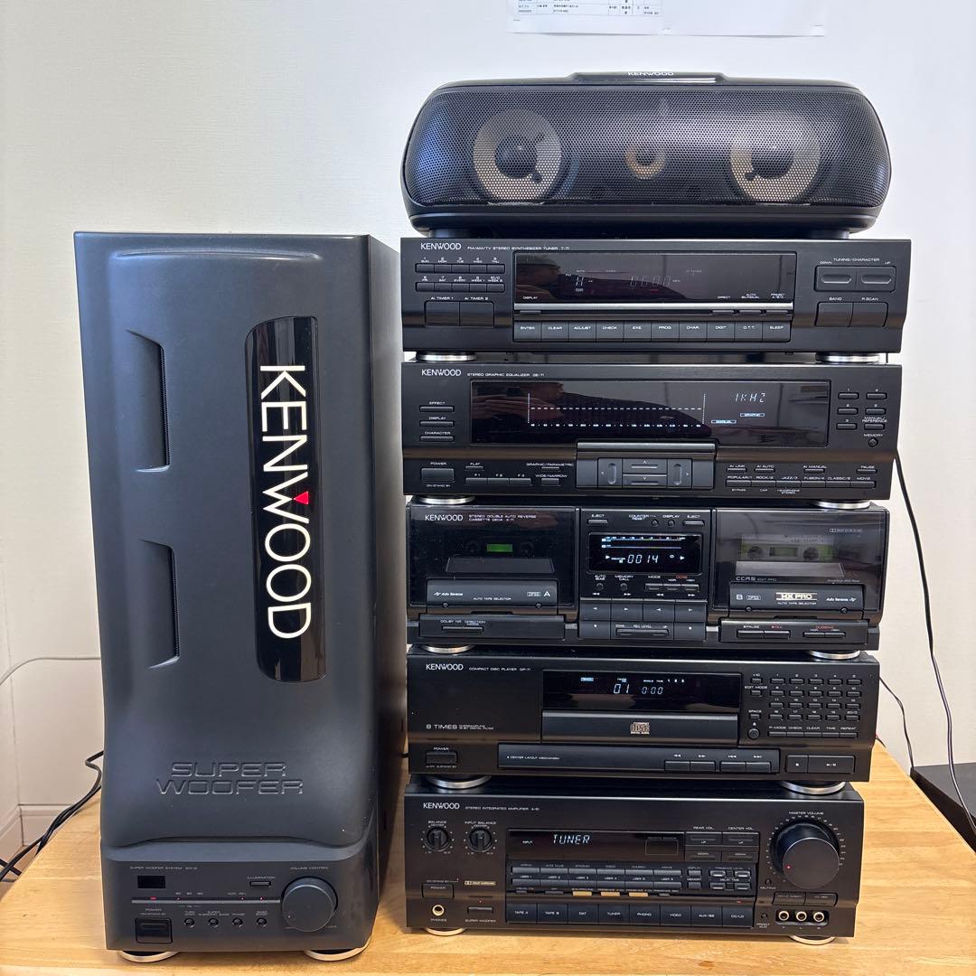 E*s様 KENWOOD ケンウッド ROXYシリーズ　コンポセット稀少　ステレ