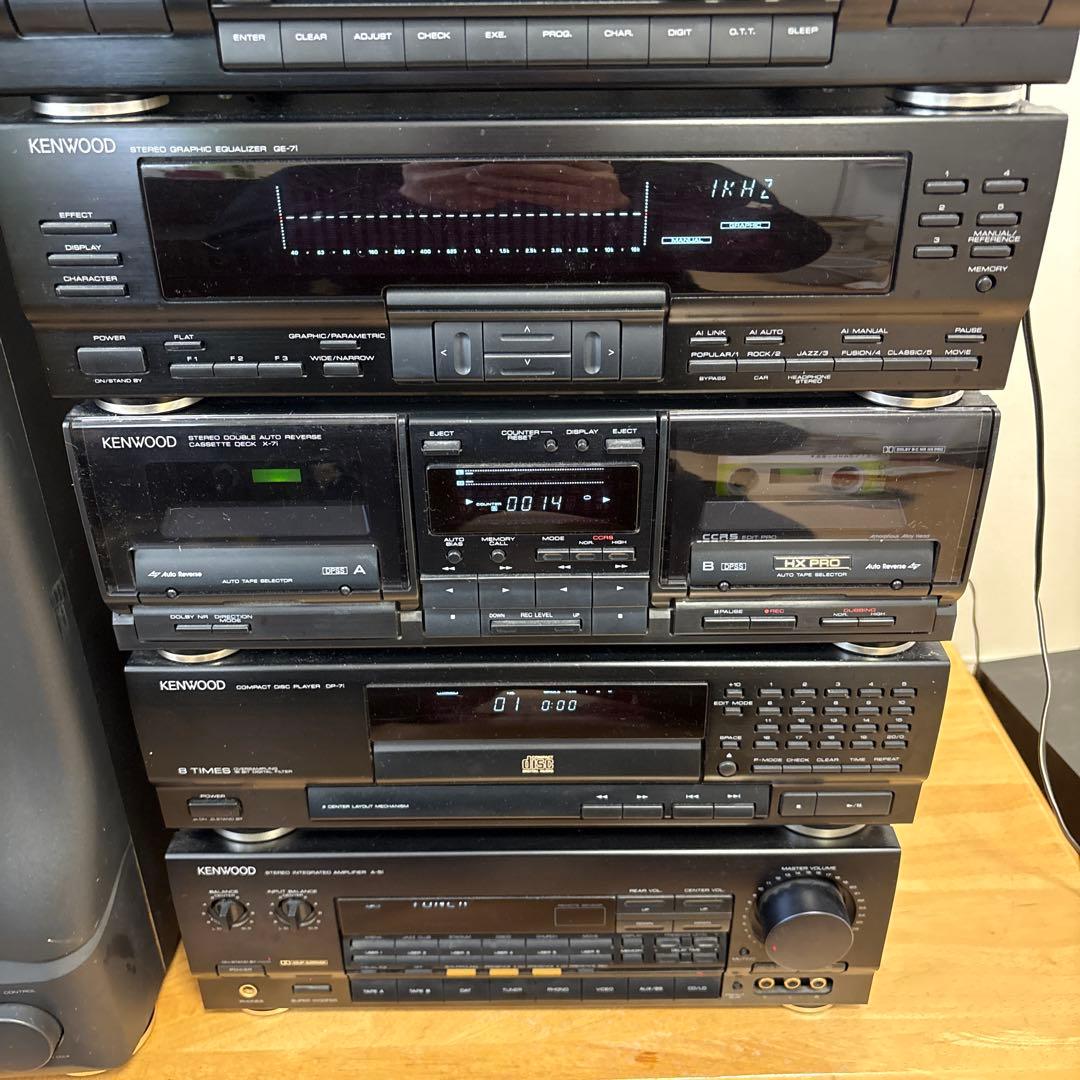 E*s様 KENWOOD ケンウッド ROXYシリーズ　コンポセット稀少　ステレ