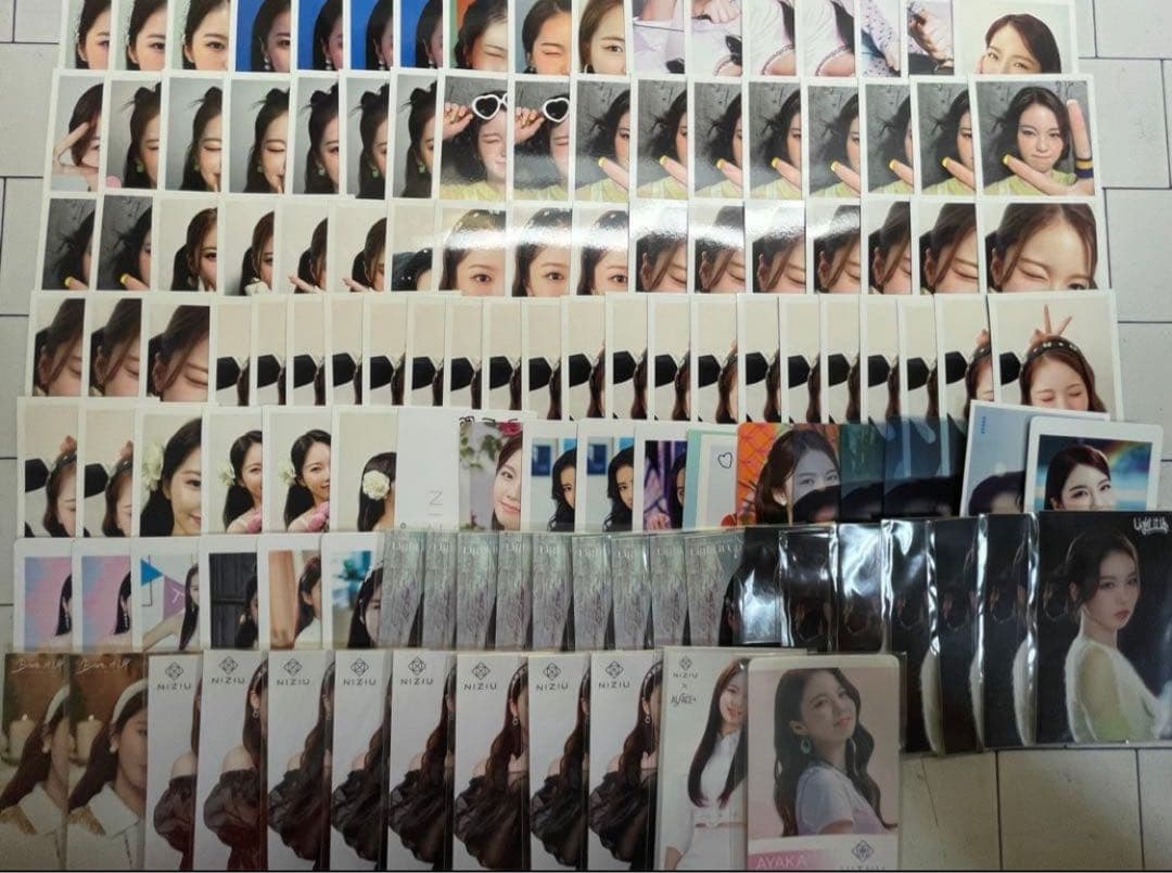 NiziU アヤカ トレカ セット