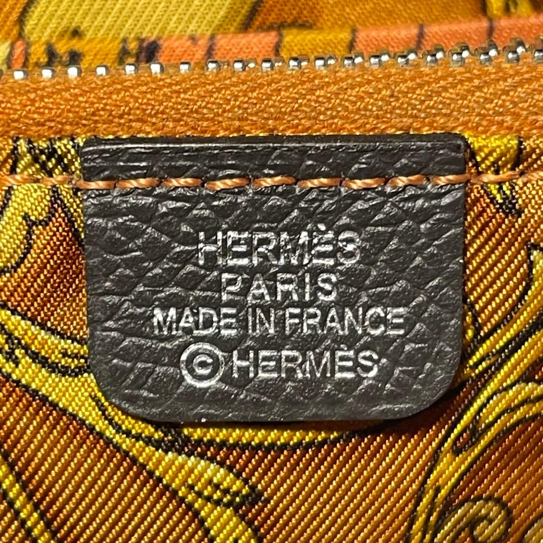 ✨美品　ファスナー新品　エルメス　アザップ　コンパクト　財布