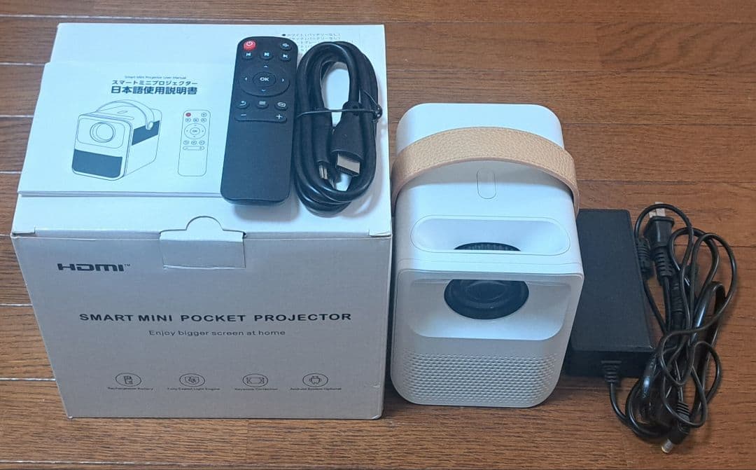 TOKAIZ スマートミニプロジェクター 1080p