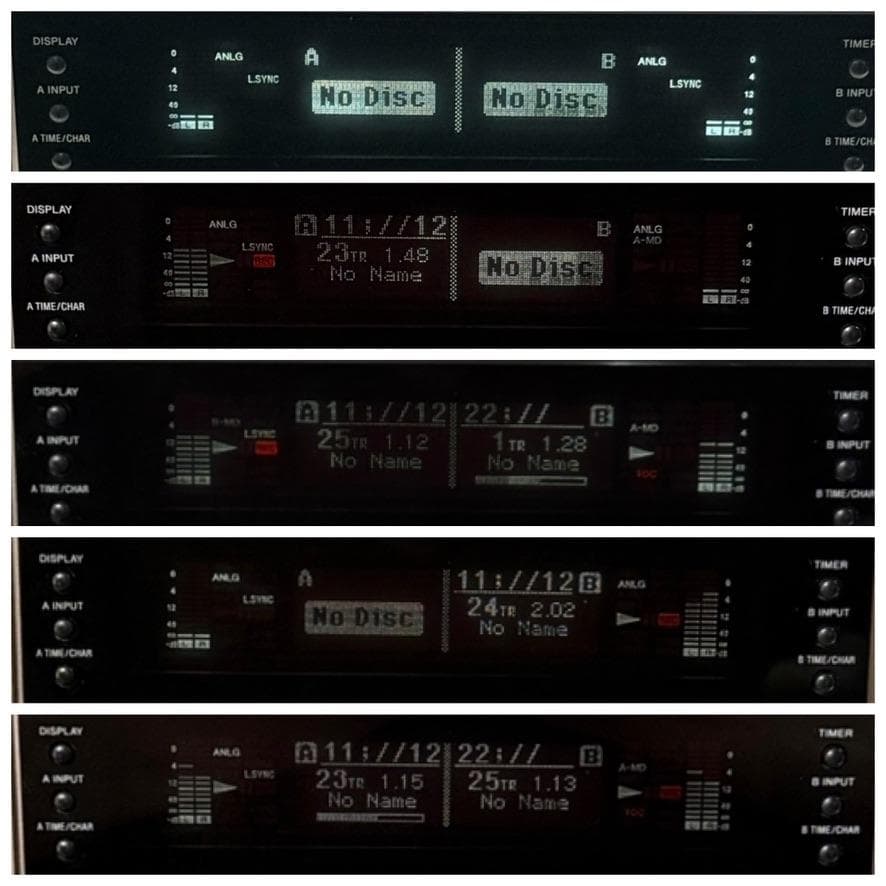 ◆優良動作品・録音動作確認済◆SONY ダブルMDデッキ MDS-W1