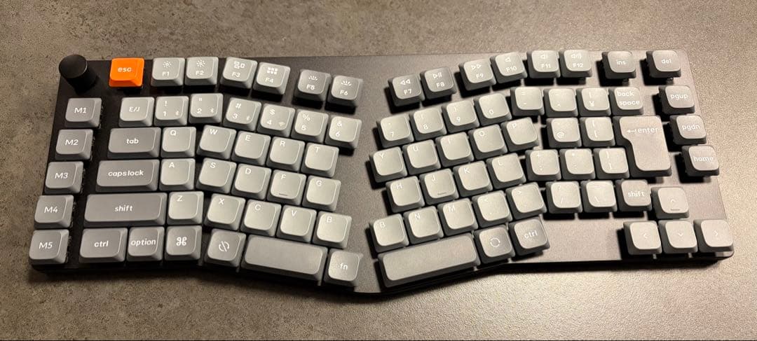 Keychron K15 Max キーボード本体 日本語配列 茶軸 かな印字なし