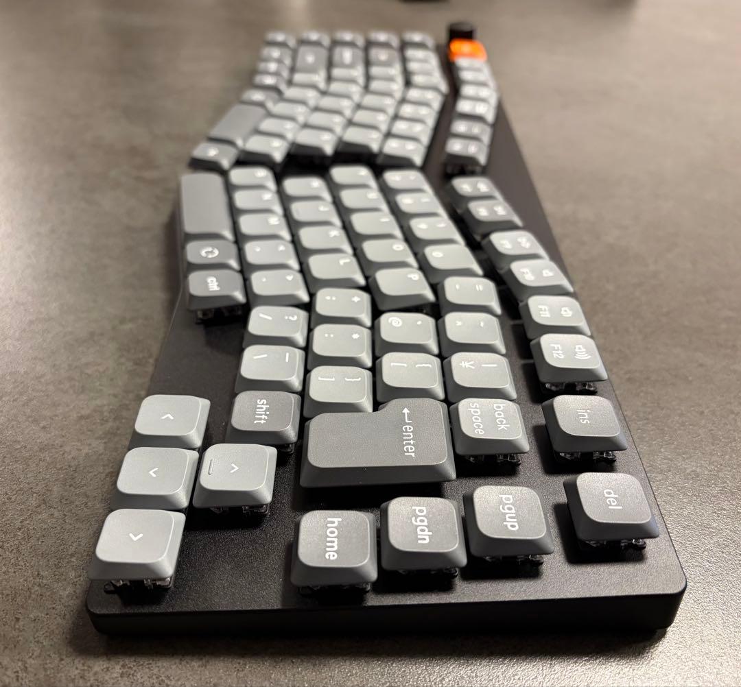 Keychron K15 Max キーボード本体 日本語配列 茶軸 かな印字なし