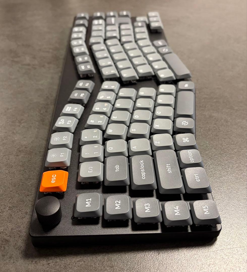 Keychron K15 Max キーボード本体 日本語配列 茶軸 かな印字なし