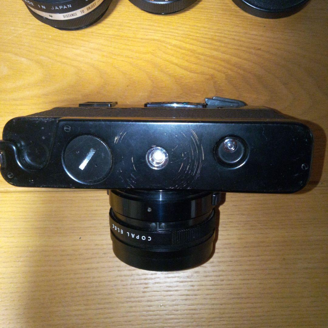 動作確認　YASHICA ELECTRO 35 GT TELE WIDEレンズ