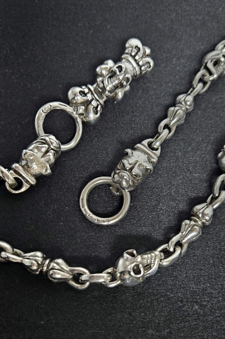 最終値下げ‼ガボールタイプ ウォレットチェーン シルバー925