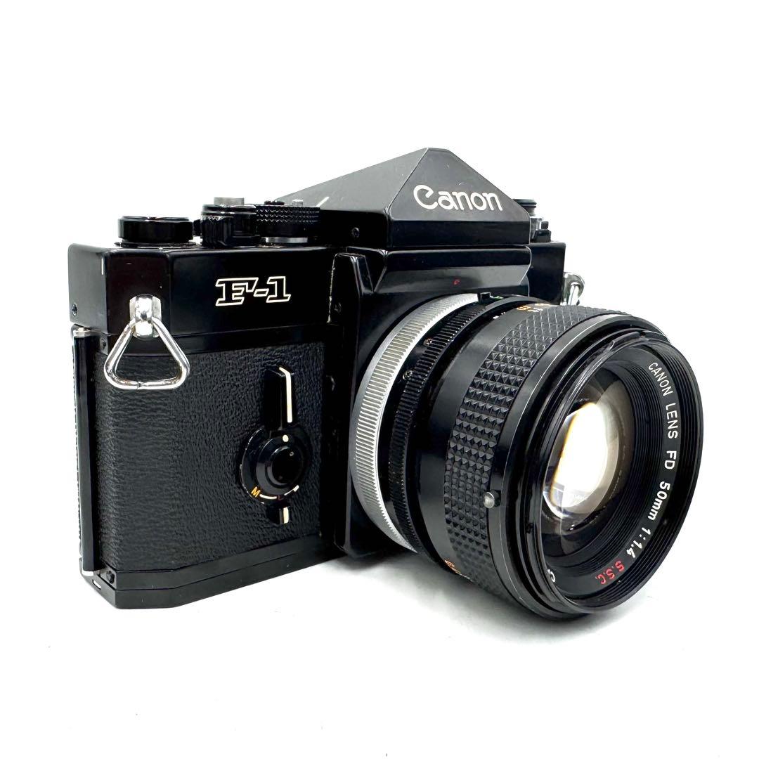 完動品 キャノン CANON F-1 前期 ＋ FD 50mm F1.4