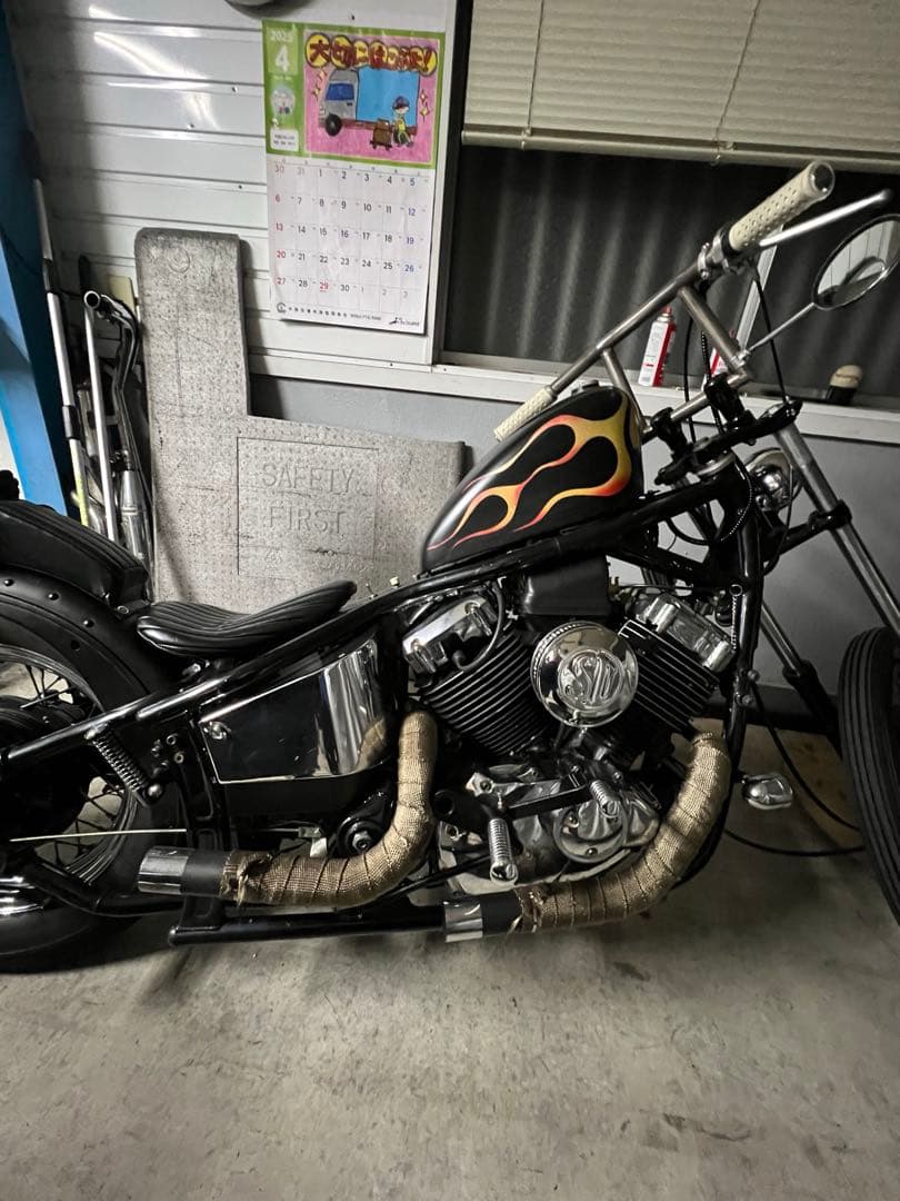 ドラックスター400 ショートマフラー