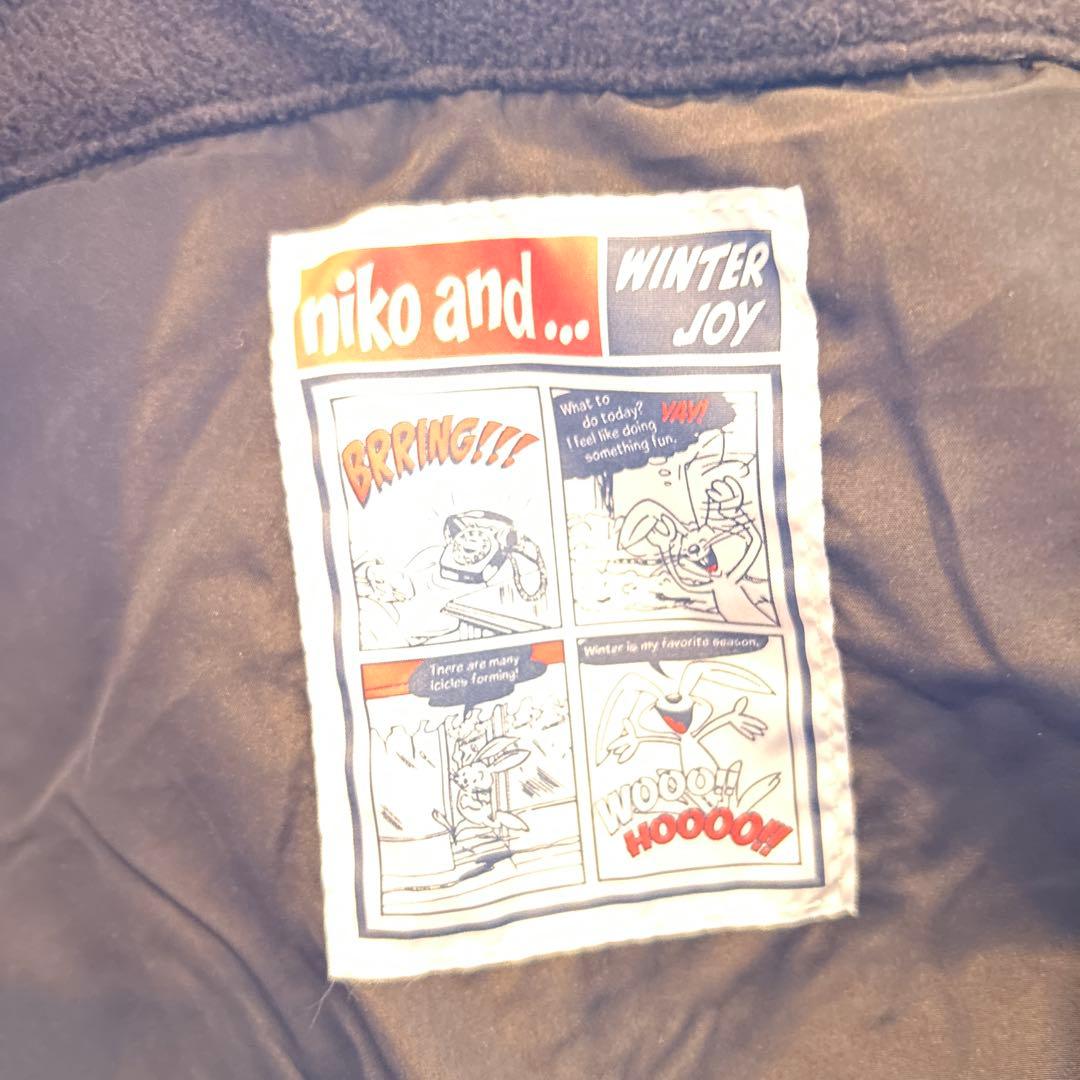 【美品】niko and... アライドふんわりモンスターパーカー