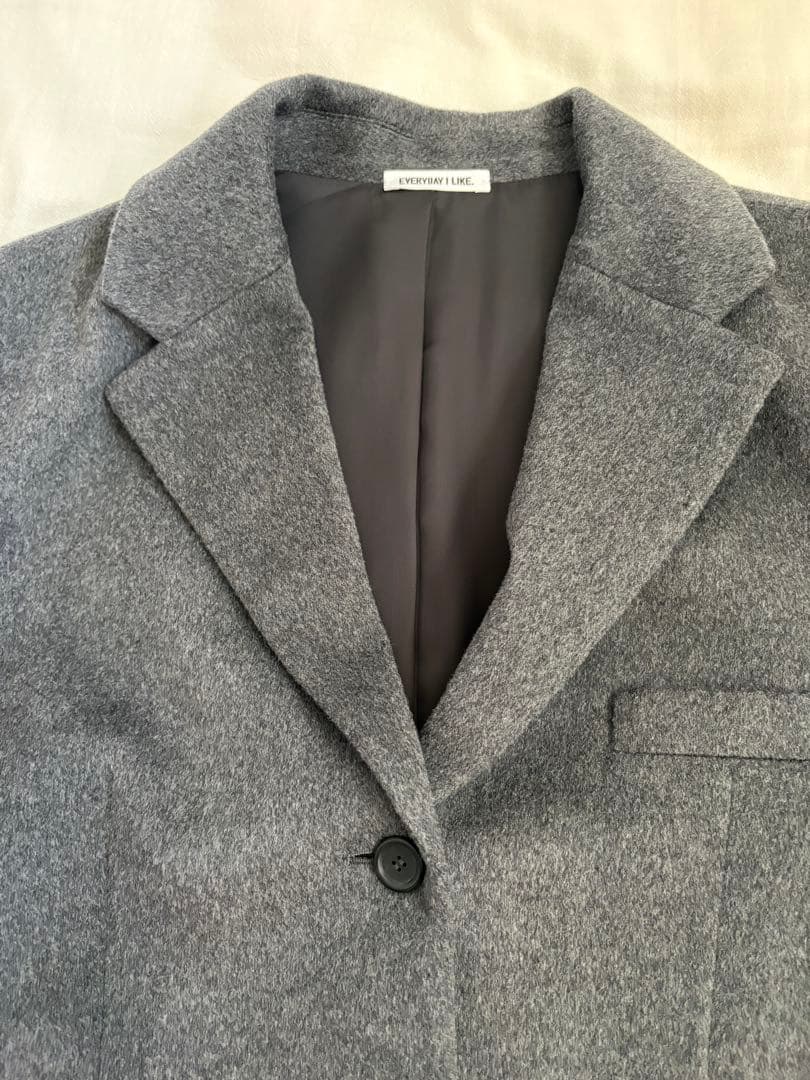 Dad Jacket コート カラー グレーサイズ36