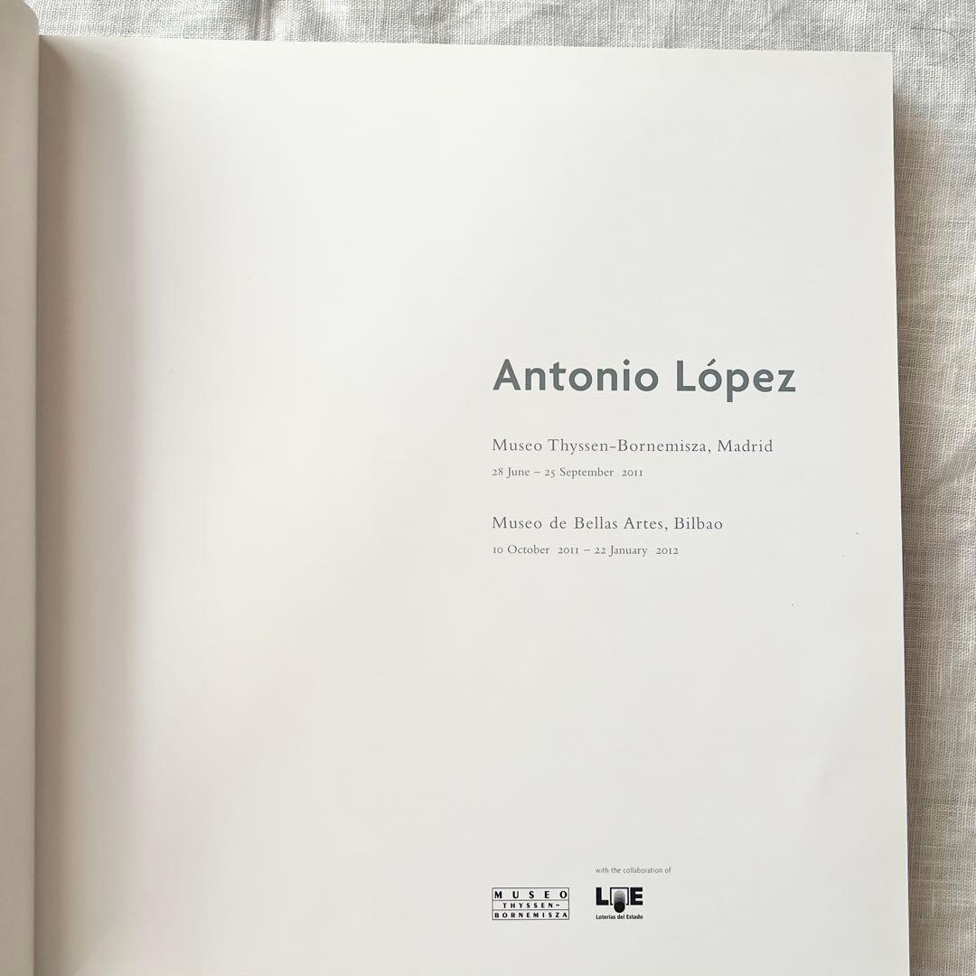 目*双様 希少 アントニオ・ロペス・ガルシア 画集 図録