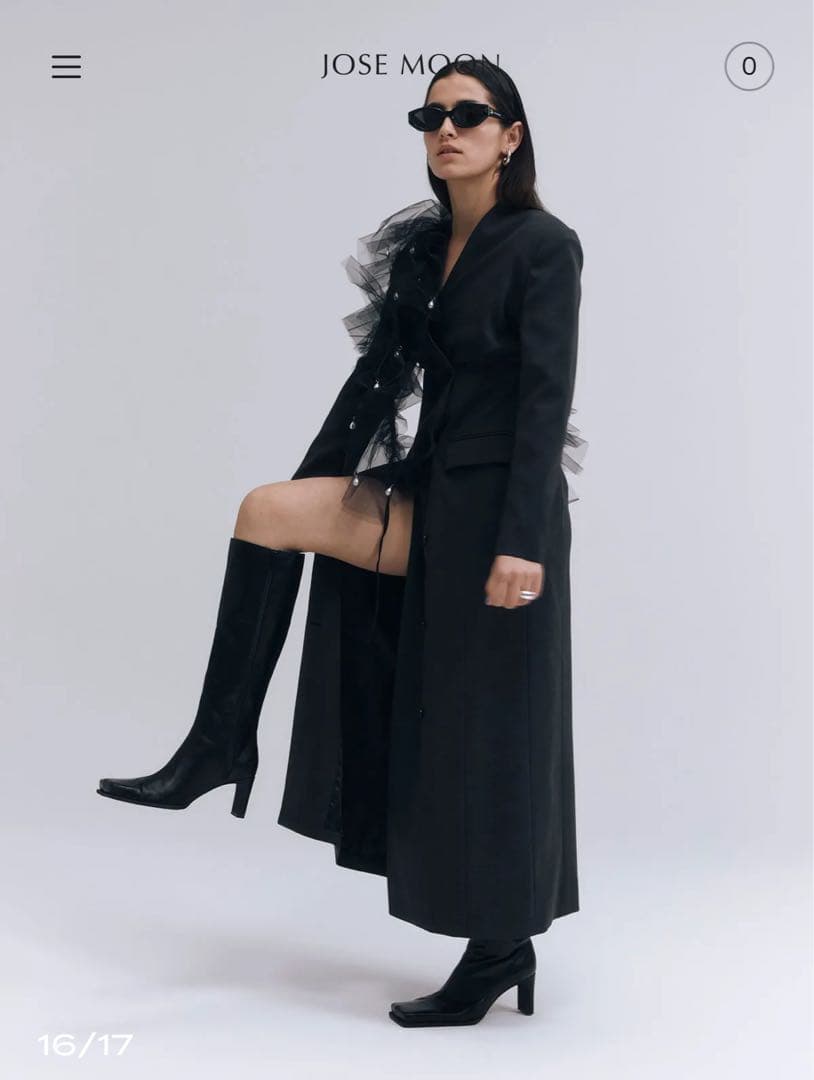 ジャケット・アウター JOSE MOON SHAPE WAIST TAILORED DRESS