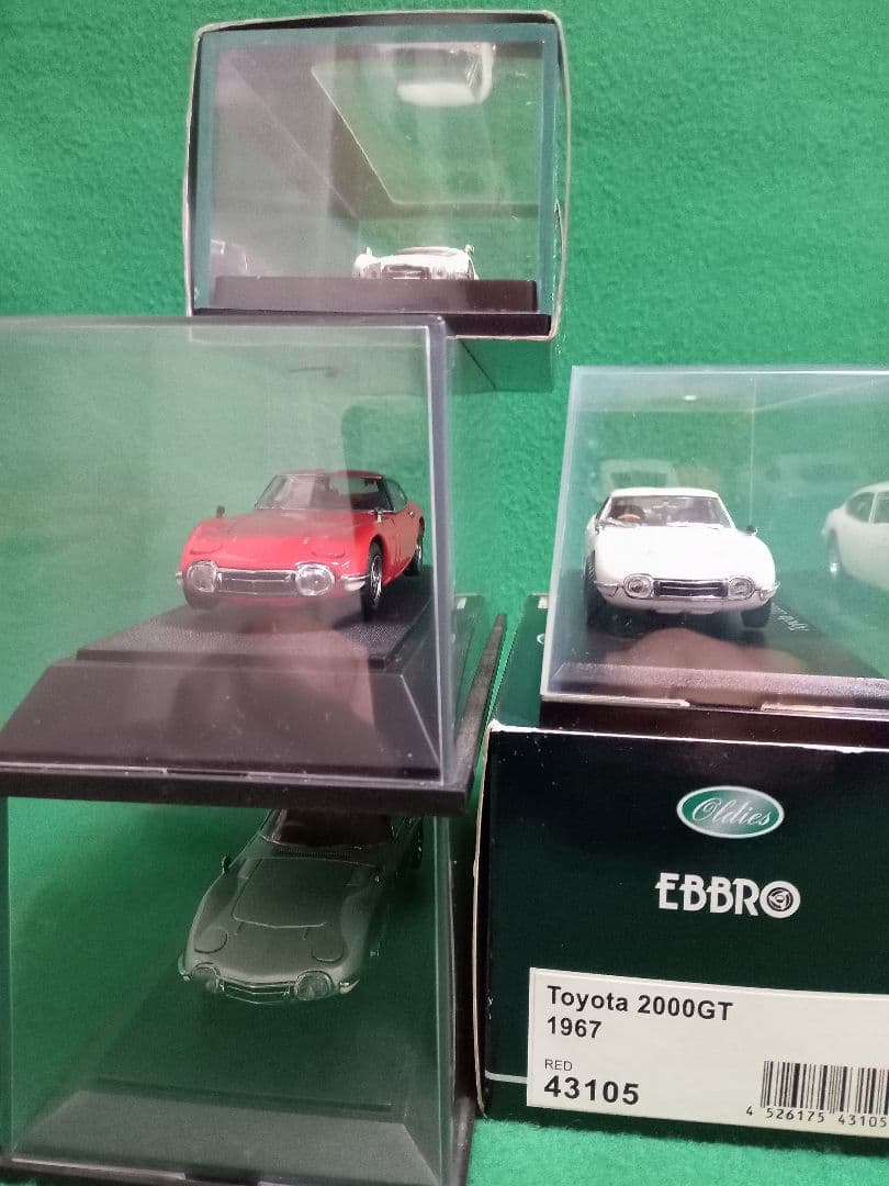 EBBRO 他TOYOTA 2000GT ミニカー5台セット