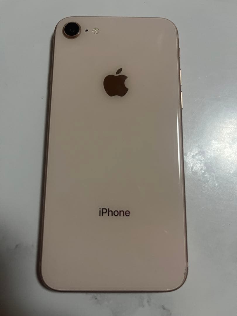 iPhone 8 ピンク　画面ひび割れあり　256GB ジャンク