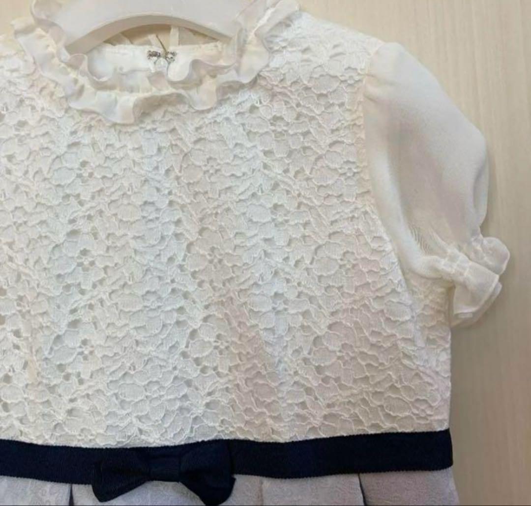 ★最終値下げ★CHOPIN ショパン　アイスブルー　ジャガードアンサンブル120