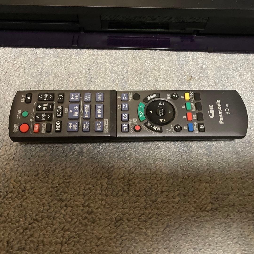 DMR-4W202 Panasonic BDレコーダー リモコン付き