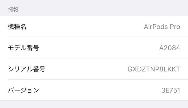 AirPods Pro 両耳　ケースなし