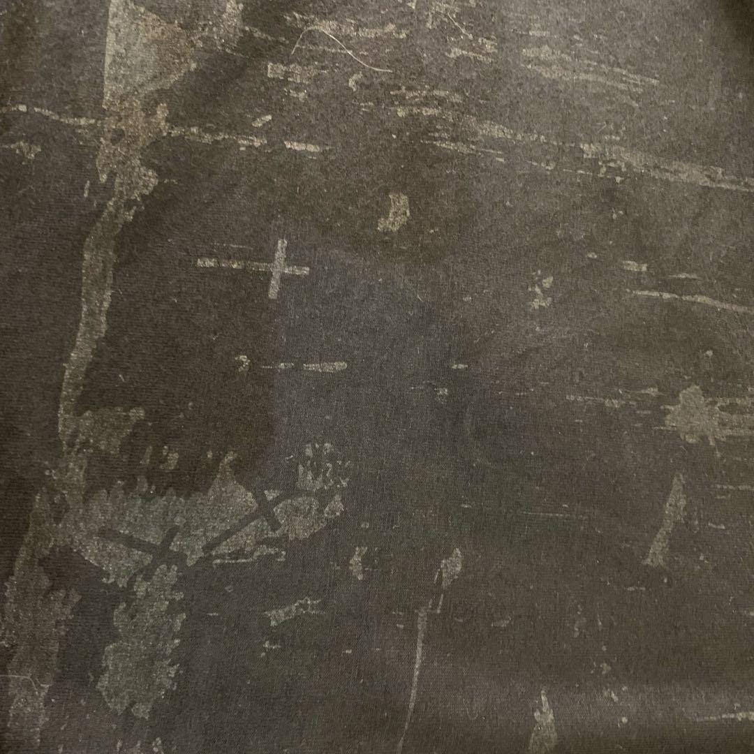 【希少】h.naoto H.Jelly コルセットプリント メッシュ切替トップス