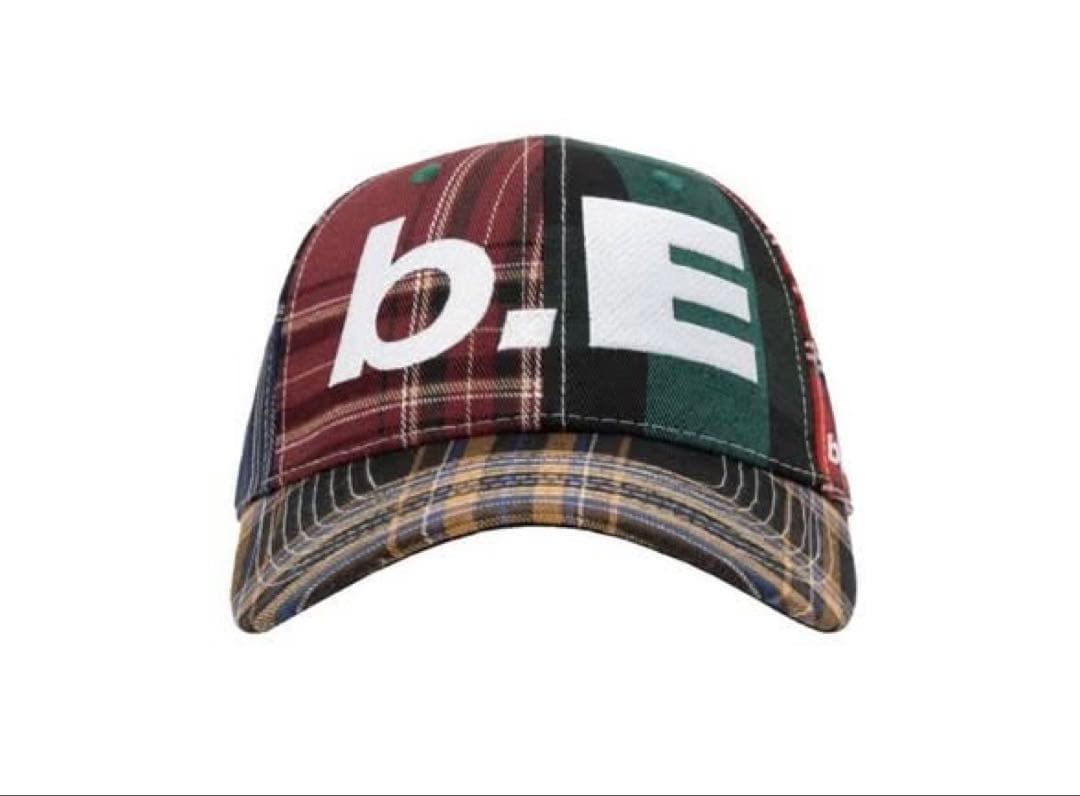 b.Eautifulキャップ b.E Hat (Mix Plaid)