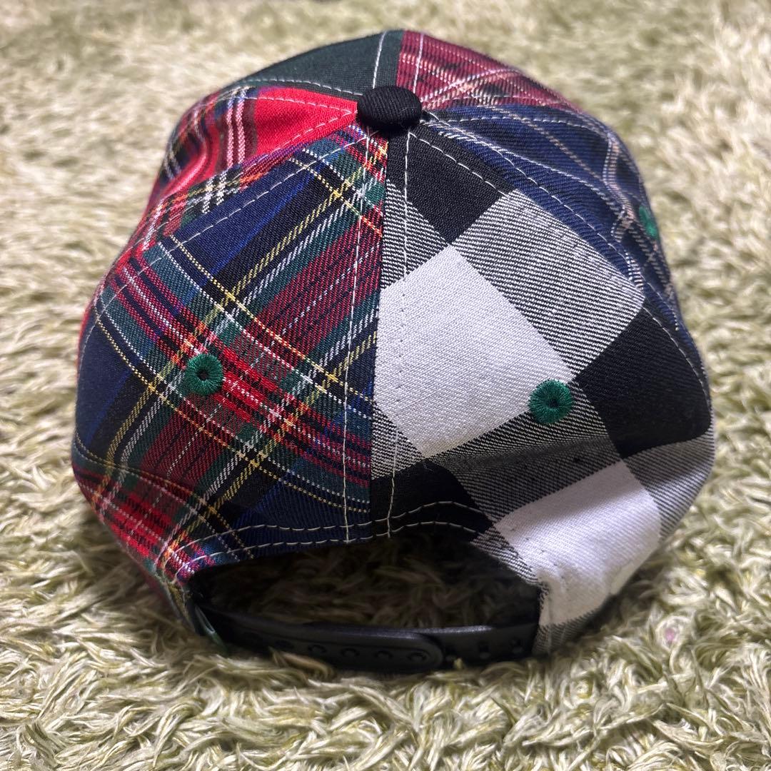 b.Eautifulキャップ b.E Hat (Mix Plaid)