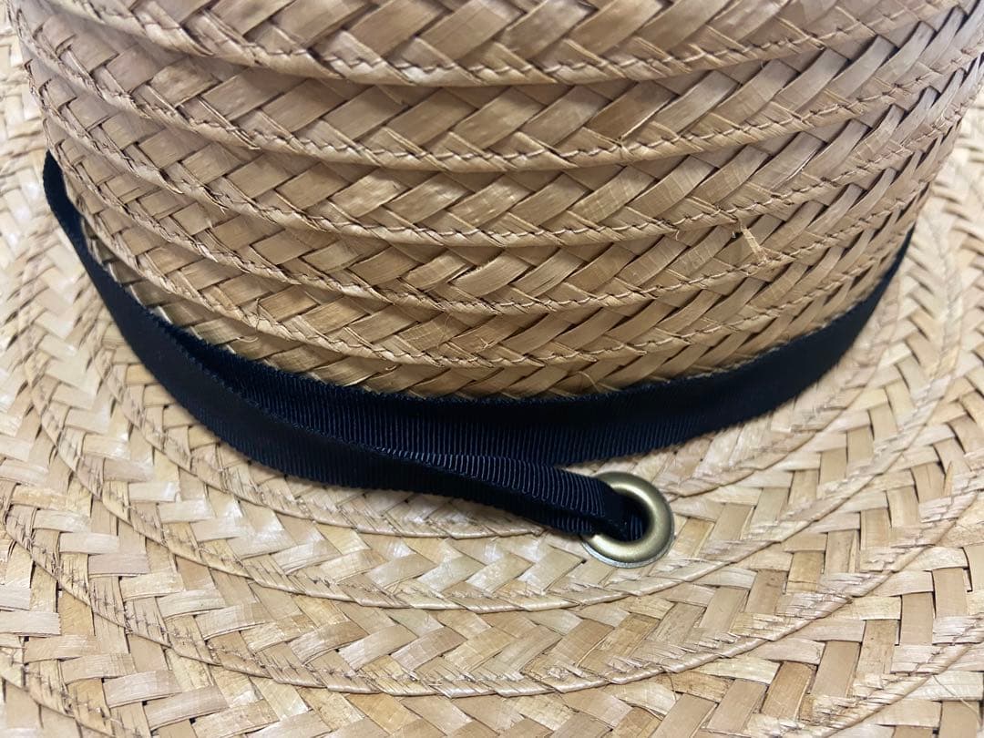 値下げ【La Maison de Lyllis】別注 ストローハット 麦わら帽子