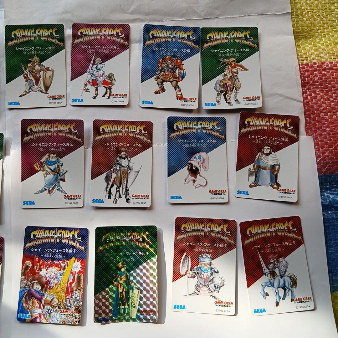 シャイニングフォース外伝　カード　37枚