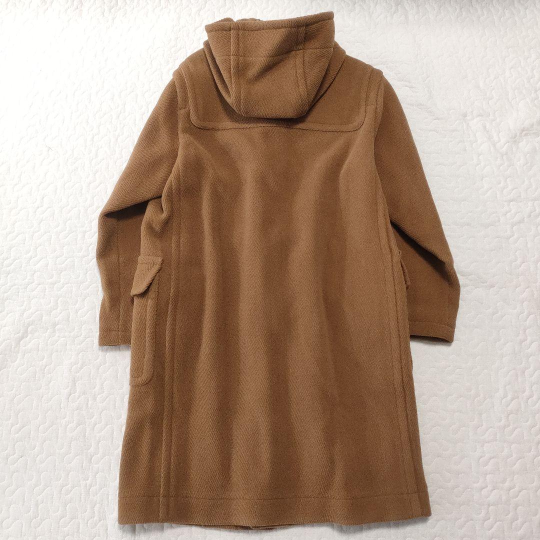 極美品✨マッキントッシュ　ロングダッフルコート　ヘリンボーン　キャメルブラウン