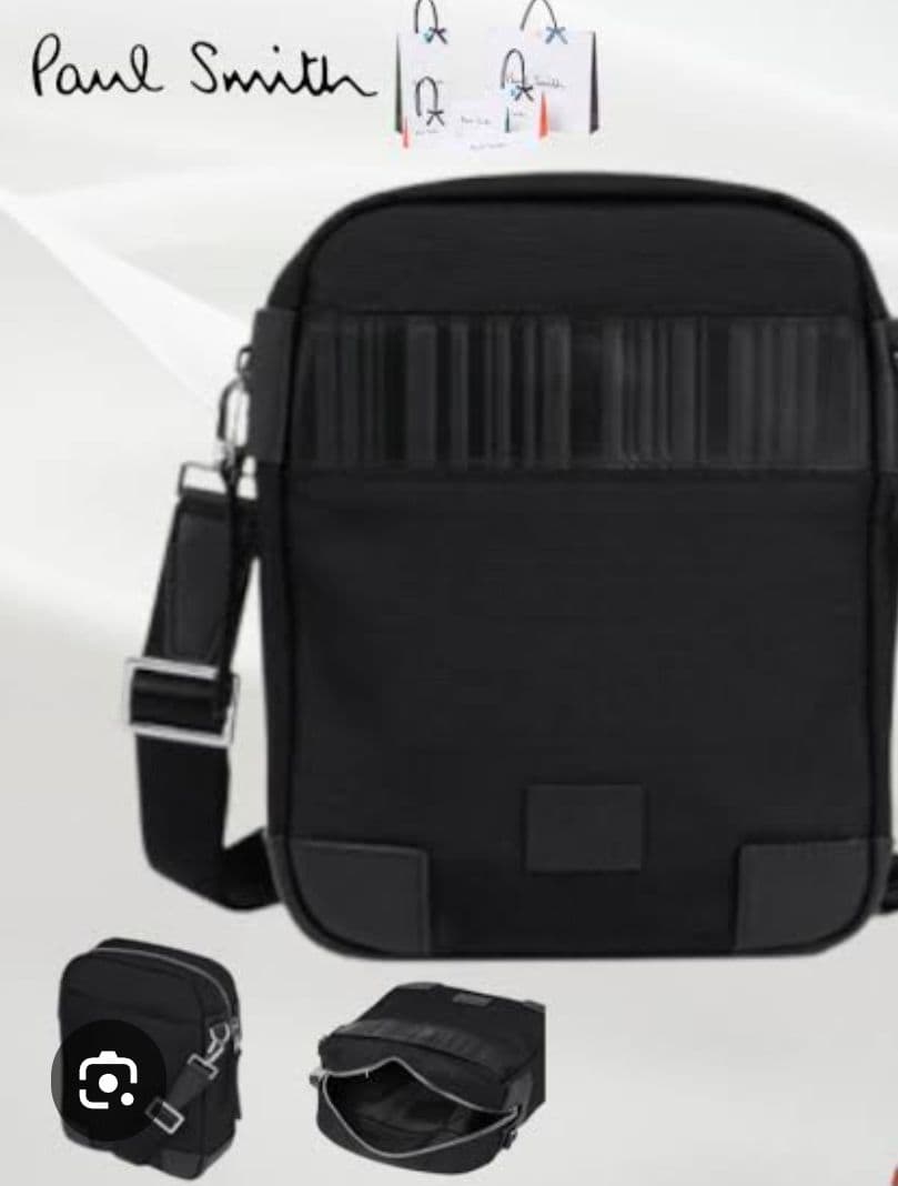 Paul Smith ブラック バッグ APS701