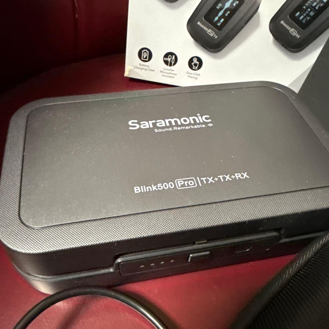 Saramonic Blink500 PRO B2-JP 送信機2台受信機1台