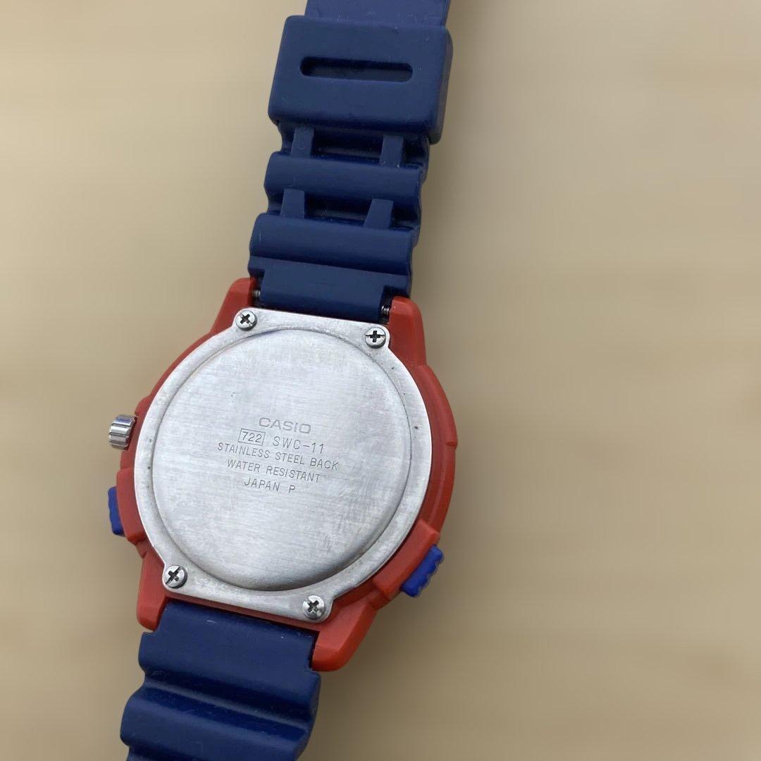 カシオcasio 時計722-SWC-11 稼働中