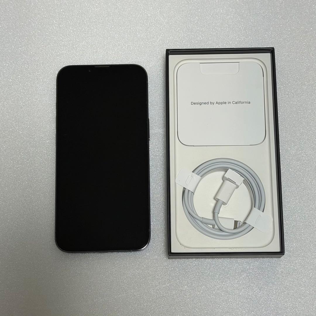 【美品】iPhone 13 Pro 256GB シエラブルー 箱ケーブル付