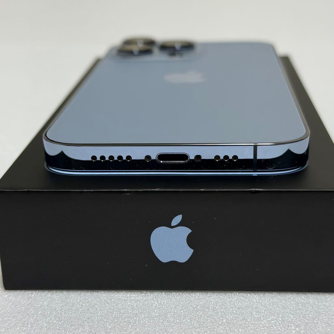 【美品】iPhone 13 Pro 256GB シエラブルー 箱ケーブル付