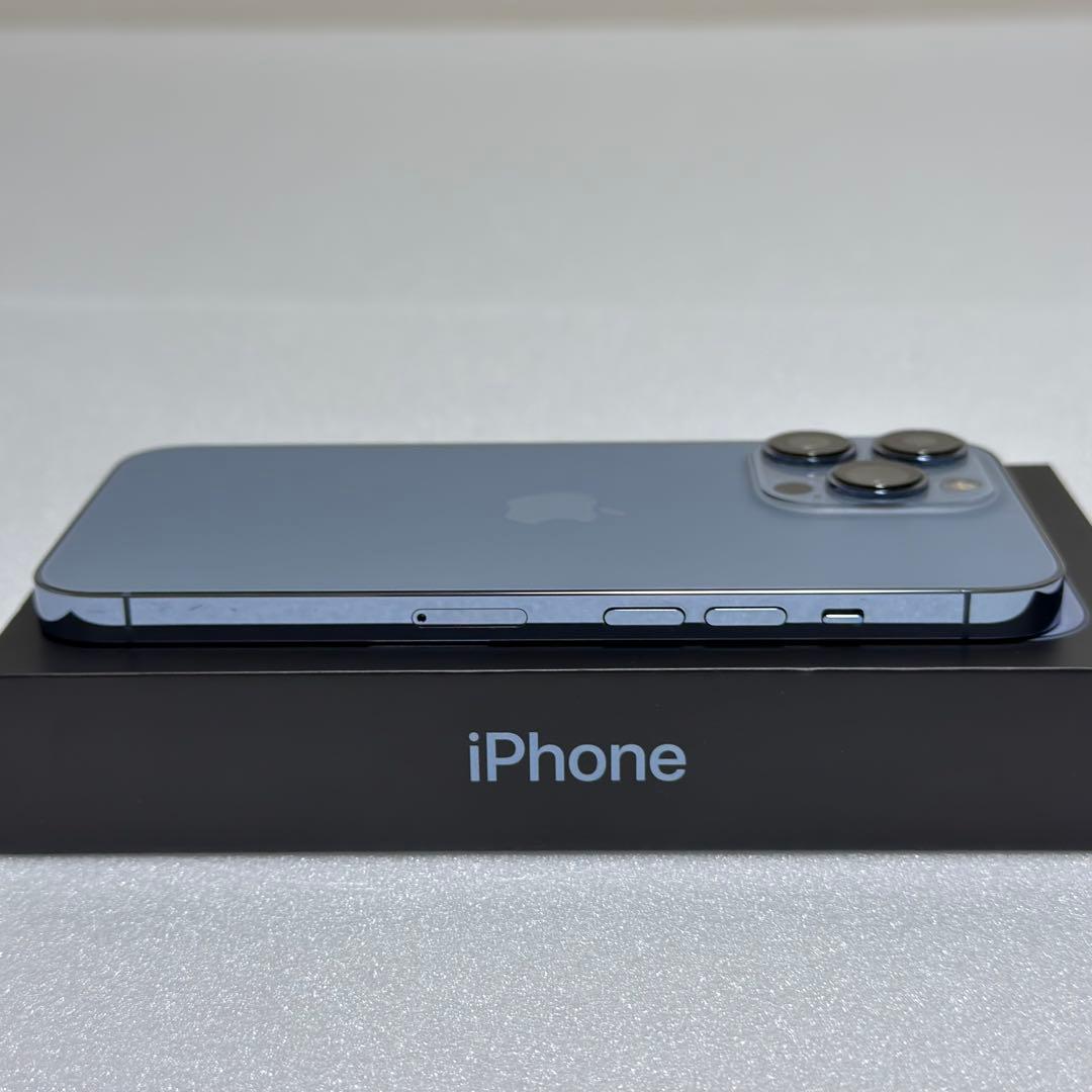 【美品】iPhone 13 Pro 256GB シエラブルー 箱ケーブル付