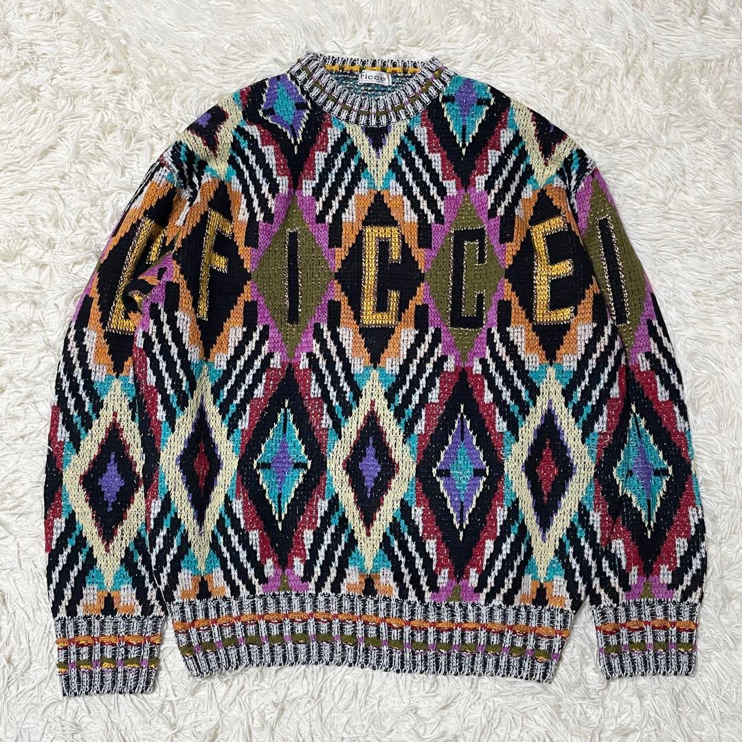 【たまちゃん志】ficce フィッチェ ニット セーター 3D ドン小西