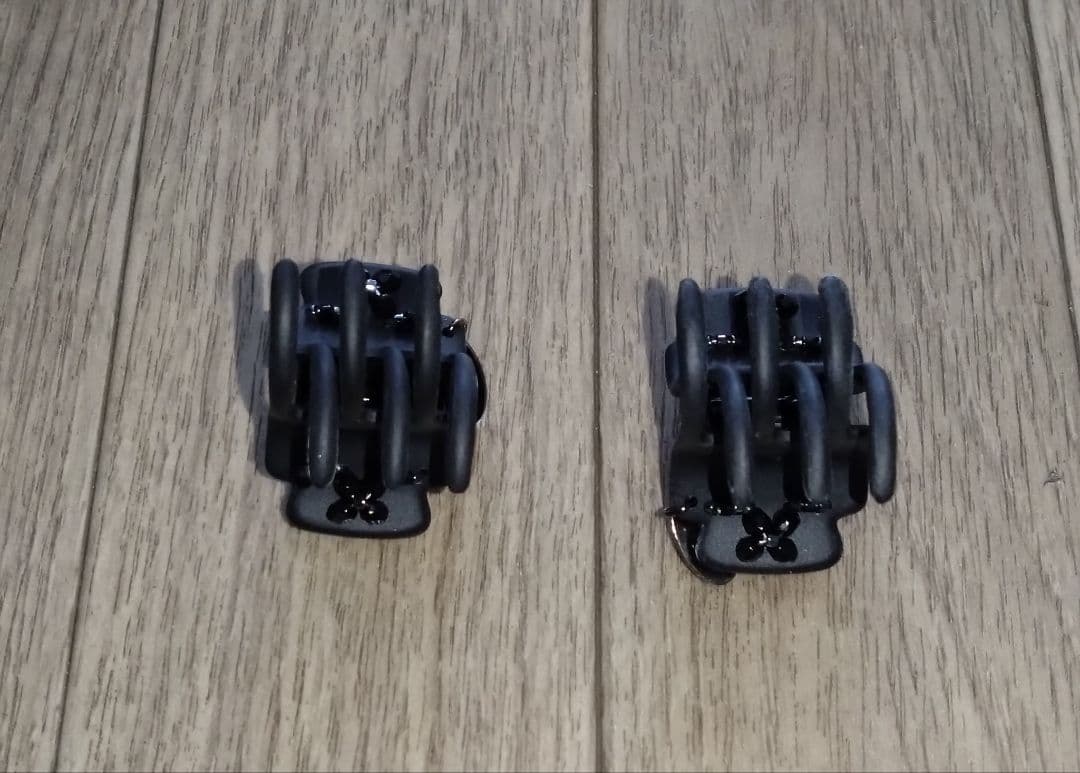 コンプレックスビズ　ヘアクリップ２個組、ヘアコーム 2個組セット ブラック